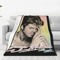 thumbnail image 2 of George Michael Anti-Pilling Flannel Blanket, Suitable for Sofas, Outdoor use, Games and Lunch Breaks 60"x50", 2 of 7