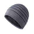 thumbnail image 3 of KLOY2K Unisex Modern Fitted Beanie, Slim Wool Knit Design Offering Warmth and Style for Urban Winter Fashion Enthusiasts,Grey,One Size, 3 of 3
