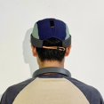 thumbnail image 7 of Hsqqdc 1pc Blue Quick Dry Sailor Cap Men Lightweight Brimless Docker Hat for Fishing Beach Travel, 7 of 7