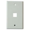 thumbnail image 1 of CAT-503-1 - Plaque Murale 1PORT Blanc, 1 of 1
