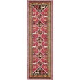 thumbnail image 1 of Unique Loom Sedona Over-Dyed Animals Rug 2' 2 x 6' 7 Runner Pink/Beige, 1 of 1