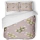 thumbnail image 1 of Juego de ropa de cama ABPHQTO de 3 piezas Beige Bloom Funda de edredón, 1 of 1