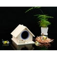 thumbnail image 2 of serony Wooden Bird House Birdhouse Hanging Nesting Box Home Garden Yard Decor Blue, 2 of 9