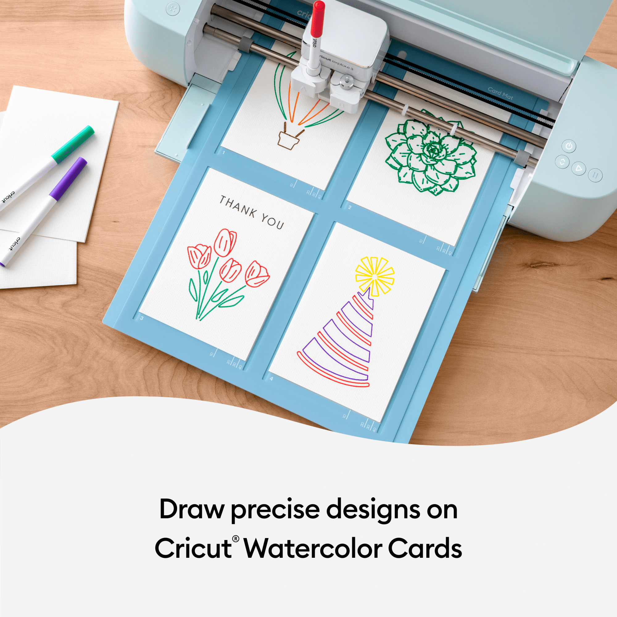 Cricut® Watercolor Cards - R40 (10 ct)