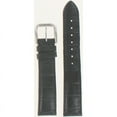 thumbnail image 2 of Tissot,18/16  Black Leather Strap, 18/16mm, Regular Length Silver Tone Buckle  T600013048, 2 of 3