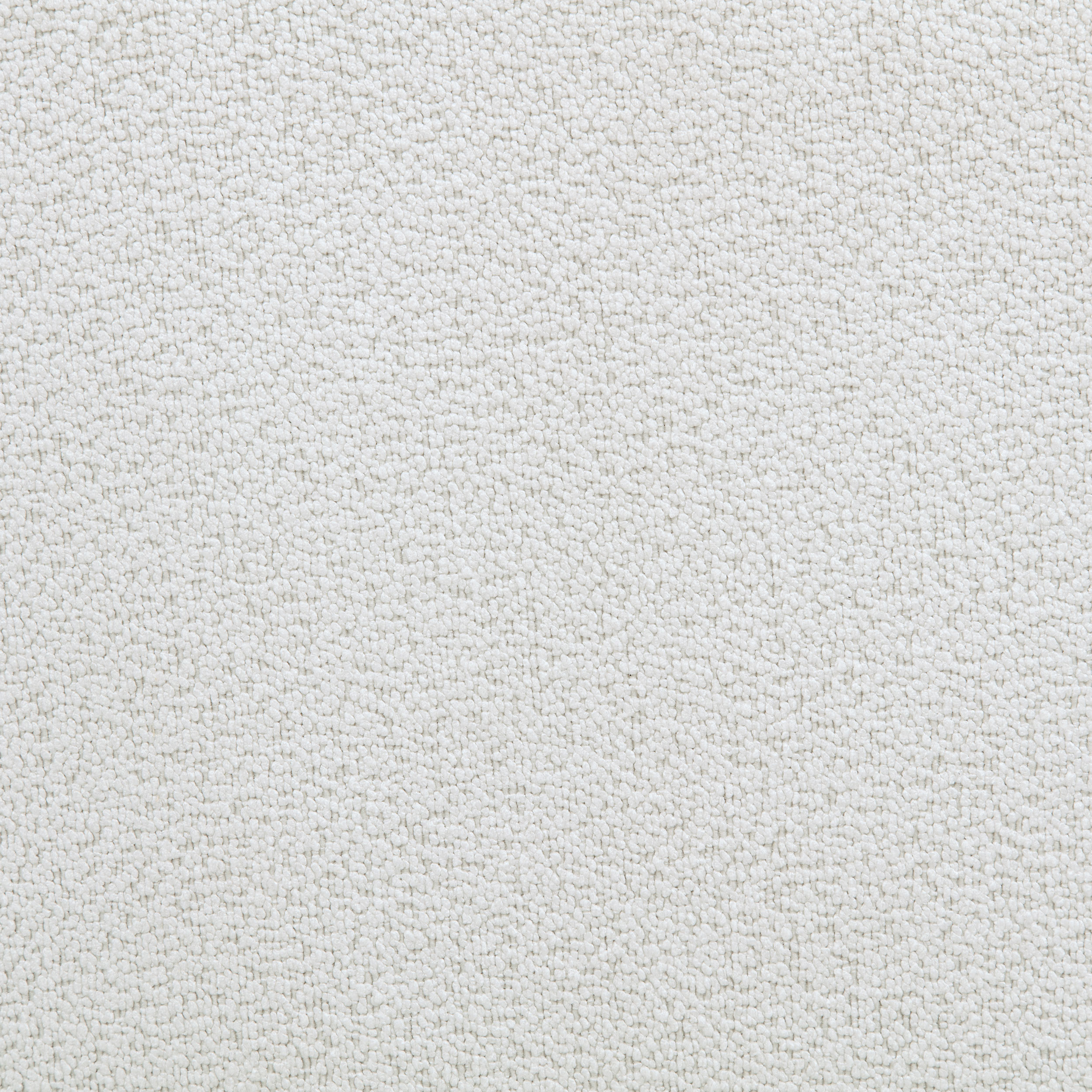 Remuda Boucle Upholstered Round Storage Ottoman Ivory