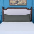 thumbnail image 5 of Ntbay Microfiber Ultra Soft Body Pillowcase with Envelope Closure, Wrinkle, Stain Resistant Body Pillow Cover, 20" x 54", Dark Gray (Not Include Body Pillow), 5 of 5