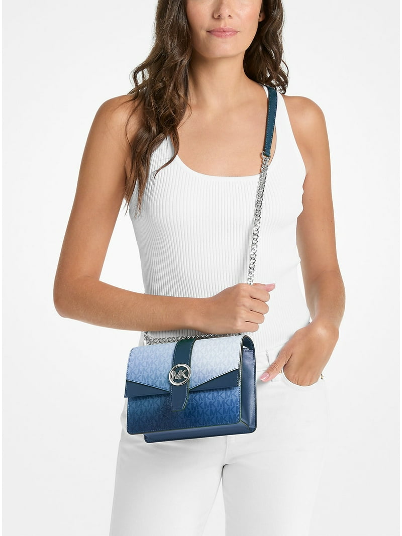 Michael Kors Greenwich Small Ombré Signature Logo Crossbody Bag