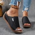 thumbnail image 3 of Dakaela Orthopedic Wedge Sandals for Women 2025 Breathable Summer Platform Slip on Walking Slippers, 3 of 9