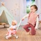 thumbnail image 2 of Baby Born Baby Doll Tricycle with Push Handle and Rolling Wheels for Indoor/Outdoor Play- Sturdy, High-End Design, Fits Dolls up to 17, for Kids Ages 3+, 2 of 5