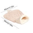 thumbnail image 3 of Winter Warm Semi-enclosed Pet Bed Features A Tunnel Devise Soft Plushs Material For Warmth Suitable For Indoor Use And Provides A Hiding Place For Small Pet, 3 of 7