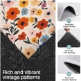 thumbnail image 3 of Pioneer Flower Floral Print Pattern Kitchen Rugs Sets Of 3,Kitchen Runner Rugs Non Skid Washable,Decorative Kitchen Floor Mats for Kitchen,Sink,Laundry,17"x30"+ 17"x47" + 17"x59", 3 of 6