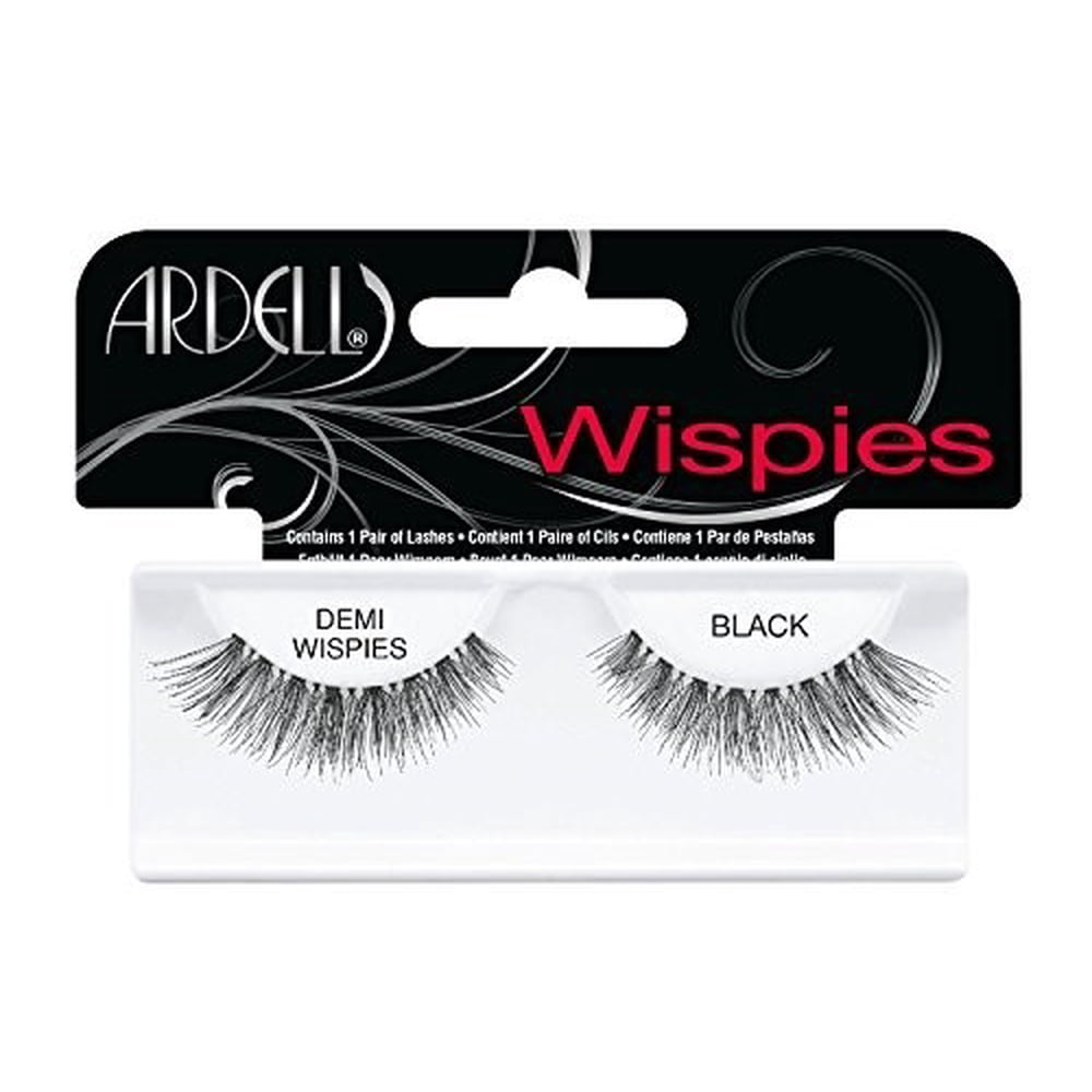 Ardell InvisiBands Lashes, Demi Wispies Black - Walmart ...