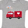 thumbnail image 4 of Inktastic Easter Red Firetruck with Pink Hearts Boys or Girls Baby Bodysuit, 4 of 5