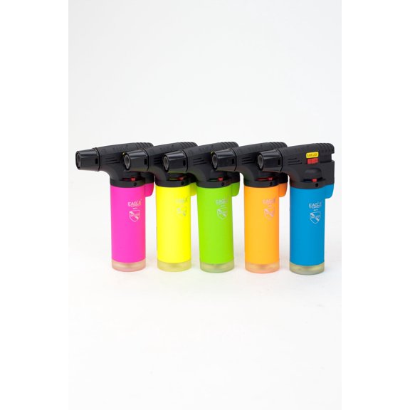 Eagle Gun Torch Neon Color Windproof Lighter (5 PACK)