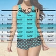 thumbnail image 3 of Levmjia Women's 3 Piece Tankini Swimsuit Set, Polka Dot Print Quick Dry Swimsuit for Women, Athletic Fit Plus Size Swimwear Cover Up Beachwear, 3 of 6