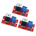thumbnail image 1 of Módulo de Interruptor Baoblaze 3 Piezas Válvulas de Solenoide LED Rojo Azul, 1 of 8