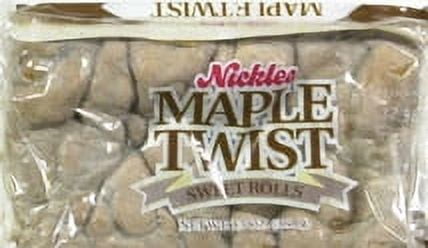Nickles Bakery Maple Twist Sweet Rolls, 16-ounce.
