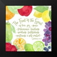 thumbnail image 2 of Reed, Tara 12x12 Black Modern Framed Museum Art Print Titled - Fruit of the Spirit I-Fruit, 2 of 5