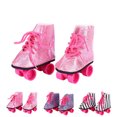 thumbnail image 3 of Muñeca patines, zapatos de patinaje para muñecas de 18 pulgadas, accesorios de ropa, regalo de cumpleaños para niños Eigraketly FN0028-02B, 3 of 7