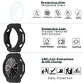 thumbnail image 3 of Funda protectora de pantalla Msvueioe para Amazfit T-Rex 3, paquete 1+4, 3 of 6