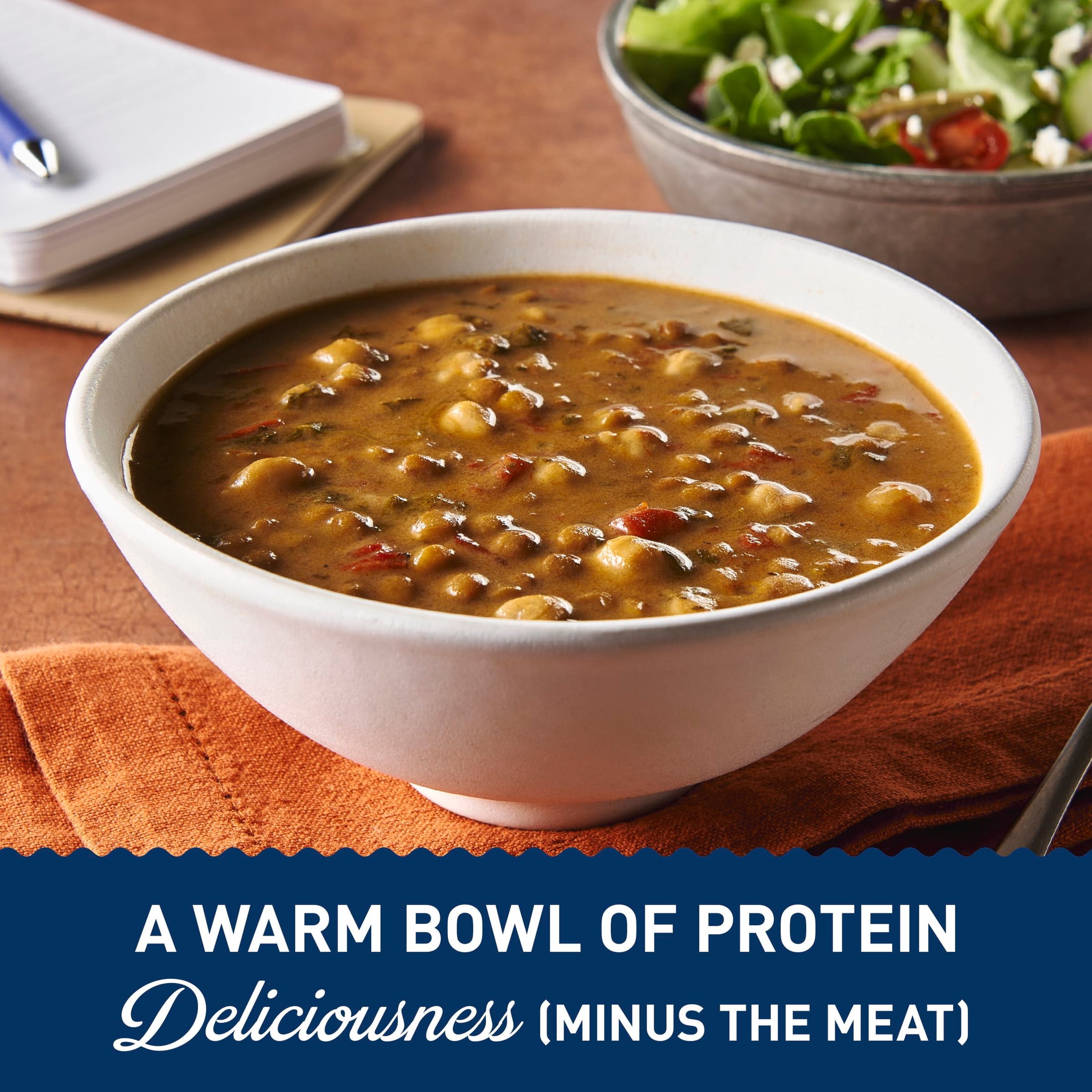 (12 pack) Progresso Protein Mediterranean-Style Lentil Soup (19 oz Can)