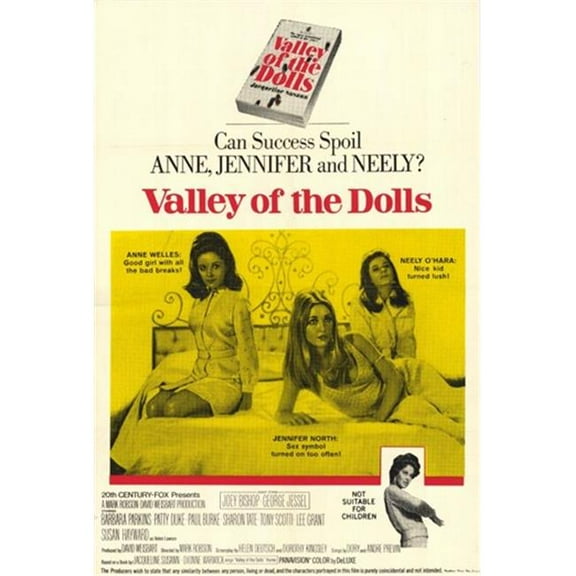 Pop Culture Graphics MOV195649 Valley of the Dolls Movie Poster, 11 x 17