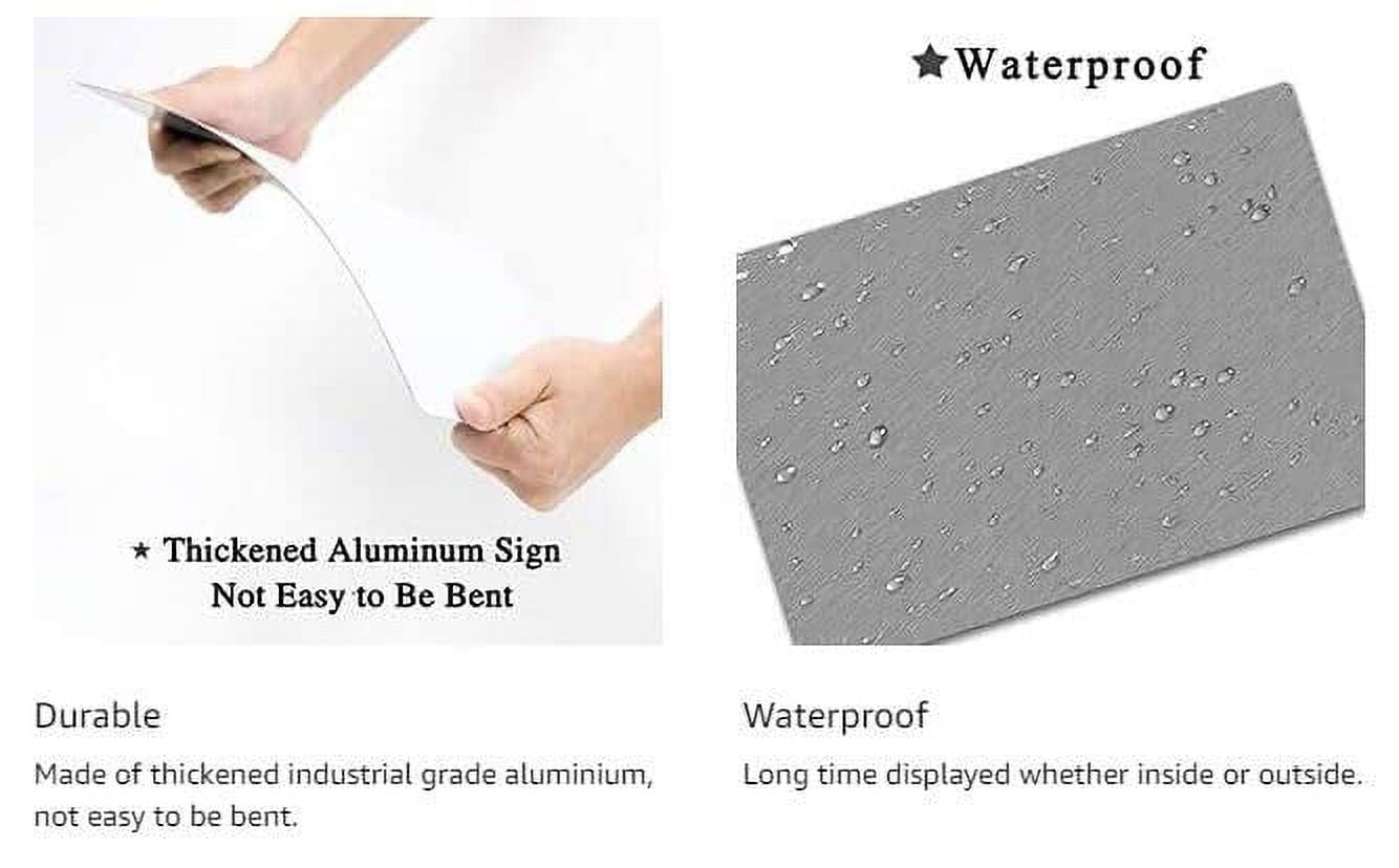 Please Pick Up After Your Pet Sign Safety Warning Signs Outdoor Park Yard Signs (Aluminum) Size: 12 x 16 inch