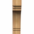 thumbnail image 2 of 4"W x 12"D x 16"H Pescadero Rough Sawn Corbel, Western Red Cedar, 2 of 9