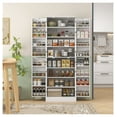 thumbnail image 2 of 65" Kitchen Pantry Cabinet, White - 4 Door Storage with Adjustable Shelves, 2 of 9