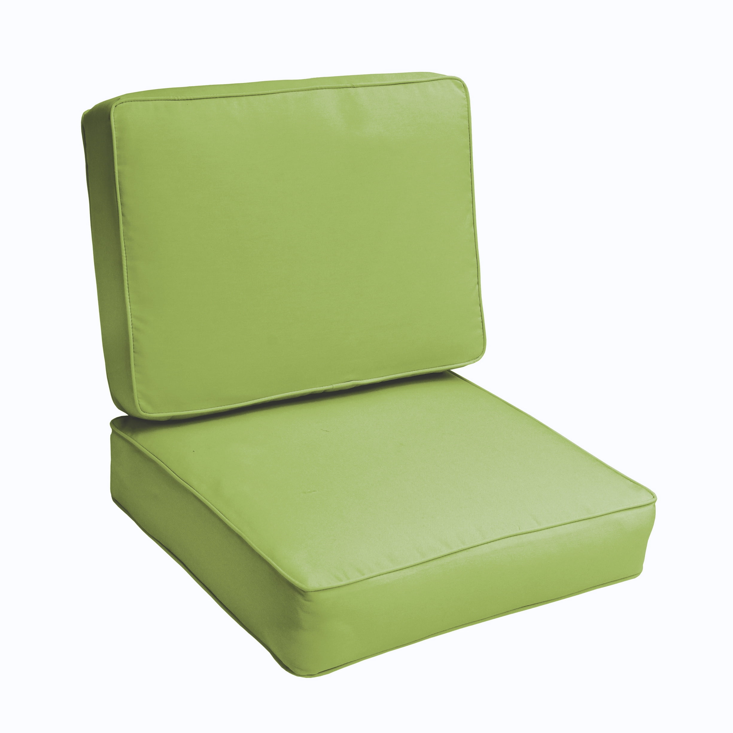 Apple Green Indoor/Outdoor Deep Seating Cushion, Corded