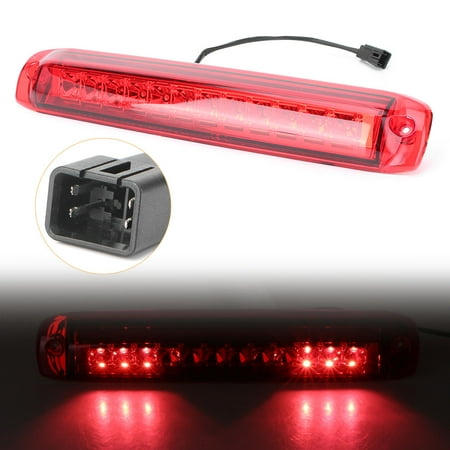 - GZYF LED 3rd Third Rear Tail Brake Light Cargo Lamp for GM Model, Fits 1999-2006 Chevy Silverado GMC Sierra, Red Lens
