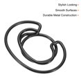thumbnail image 4 of Unique Bargains Paper Clip Coated Letter C Shape Alphabet Clips Bookmarks, Black, 100 Count, 4 of 6