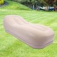 thumbnail image 1 of Sofá Autoinflable, Tela Flocada, Sofá Inflable Portátil Respetuoso Con La Piel De PVC, Batería Ergonómica De 2600MAH Para Acampar, 1 of 7