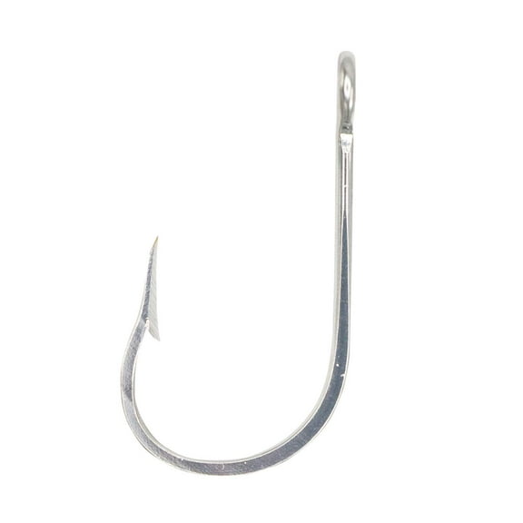 Rite Angler Southern Style Stainless Steel Bait Hook 6/0, 7/0, 8/0, 9/0, 10/0, 11/0, 12/0 for Offshore Trolling and Saltwater Big Game Fishing