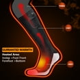 thumbnail image 6 of SAVIOR HEAT Heated Socks Rechargeable Electric Settings - for Men Women,Upgraded 7.4V Socks with Battery,3 Heat Setting Washable Winter Warm Socks Feet Warmers for Skiing Walking Driving Riding, 6 of 7