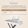 thumbnail image 4 of Funda impermeable Clairevoire para piano digital Roland serie FP, 4 of 7