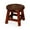 Cherry, variant on Carved Rubberwood Stool for Decor / Can Be Used as Mini Side Table