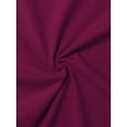 thumbnail image 3 of Ma Croix Womens Layering Short Sleeve Crew Tee Round Neck T-Shirts Pre-shrunk, 3 of 6