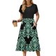 thumbnail image 1 of Vestido Zeagoo, casual, floral, de verano, para mujer, talla grande, 1 of 6