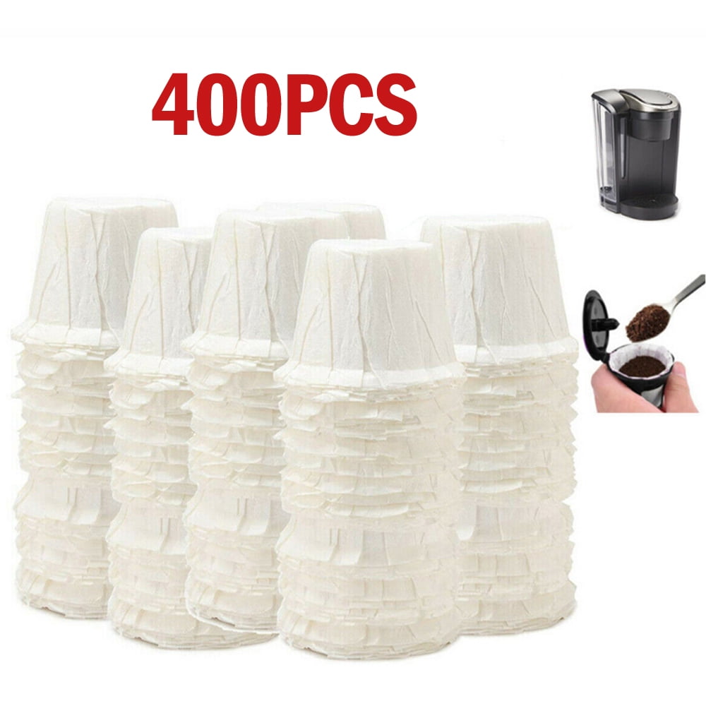 Disposable K Cup Paper Coffee Filters Compatible with Keurig Brewers