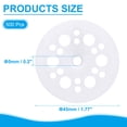 thumbnail image 2 of Unique Bargains 45mm Plastic Washers, 500pcs Plastic Insulation Washers Self Locking Washers for Foam Insulation Board Insulation Pins, 2 of 7