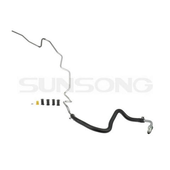 Sunsong 3405091 Power Steering Return Line Hose Assembly