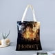 thumbnail image 2 of Hobbit Bolso de tela con estampado de lienzo para mujer, bolsa de compras reutilizable y estética, con cremallera interior, regalo para mujer,40*45cm., 2 of 6