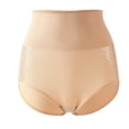 thumbnail image 2 of YVNAURA Women Shorts High Waisted Control Shapewear Body Shaper Shorts Colombian Fajas for Women Thigh Slimmer Seamless Under Dress Daily Use, Beige, L, 2 of 9