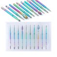 thumbnail image 3 of Nail Drill Bits Professional Portable Manicure Drill Bit Set Nail Drill Tools, 3 of 10