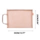 thumbnail image 2 of Bolsa de almacenamiento transparente de malla de nylon para almacenamiento en mano • Tamaño A4 35x25cm • Bolso con cremallera de gran capacidad para papelería, materiales artísticos y documentos, 2 of 2