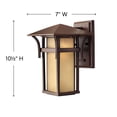 thumbnail image 2 of Hinkley Lighting - Harbor - 1 Light Small Outdoor Wall Lantern in Transitional, 2 of 7