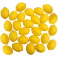 thumbnail image 1 of CPDD 30PCS Artificial Yellow Lemon,Realistic Fake Lemon Faux Fruit Decor for Kitchen Table Decoration Photography Prop Yellow, 1 of 7