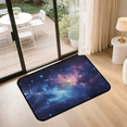 thumbnail image 2 of CURLYOOT Galaxy Milky Way Front Door Mat, Washable Non-Slip Door Mat, Indoor Outdoor Floor Mats Absorbent Welcome Doormat for Entrance 20" x 30", 2 of 8